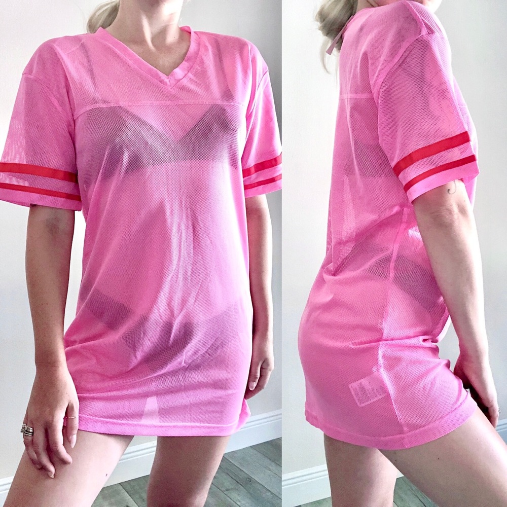 H&M Mesh Tshirt Dress / Coverup NWT